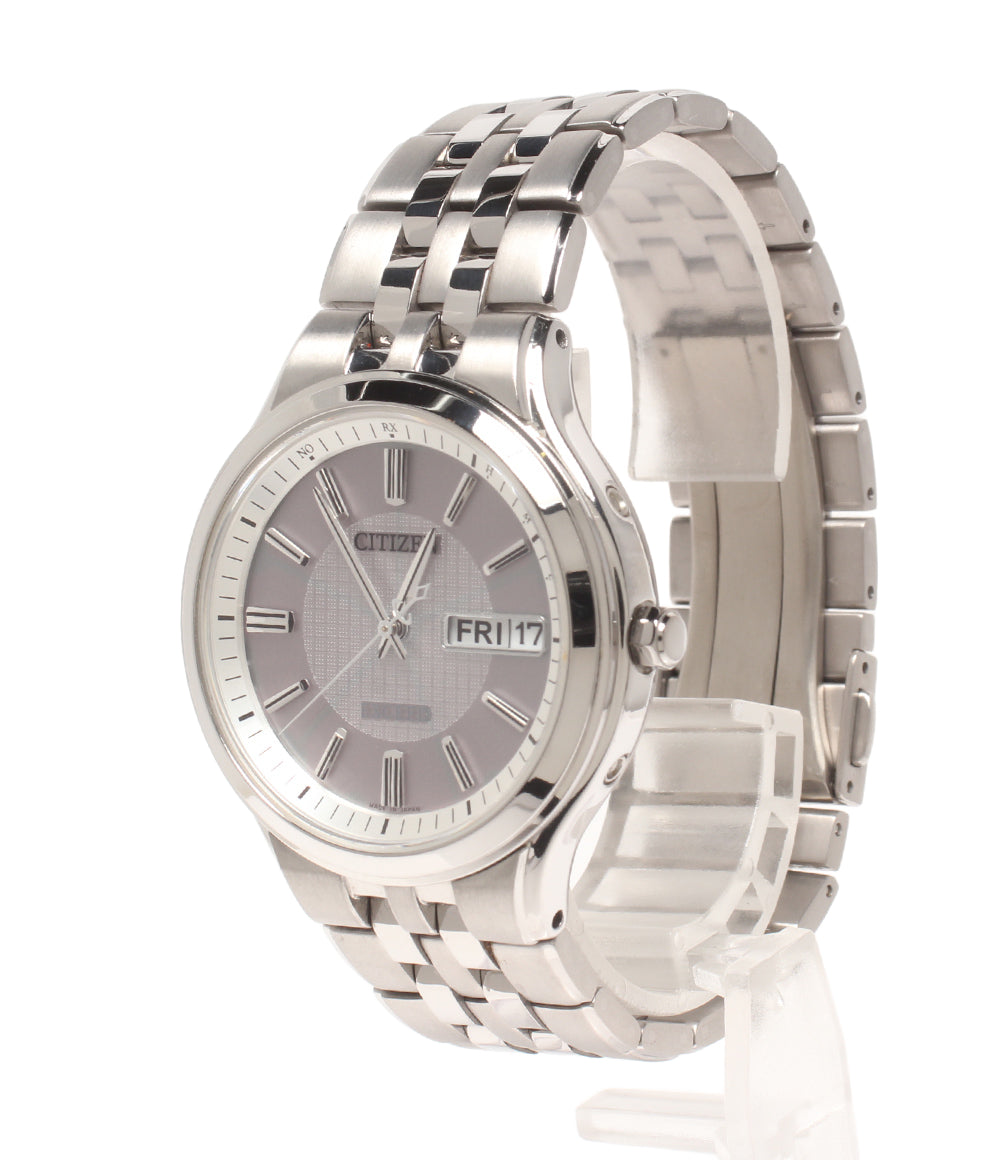 美品 CITIZEN 腕時計 エクシード EXCEED ソーラー H100-T018661 メンズ