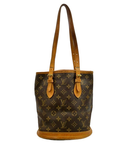 訳あり LOUIS VUITTON トートバッグ ショルダーバッグ 肩掛け バケットPM モノグラム M42238 レディース ルイ・ヴィトン