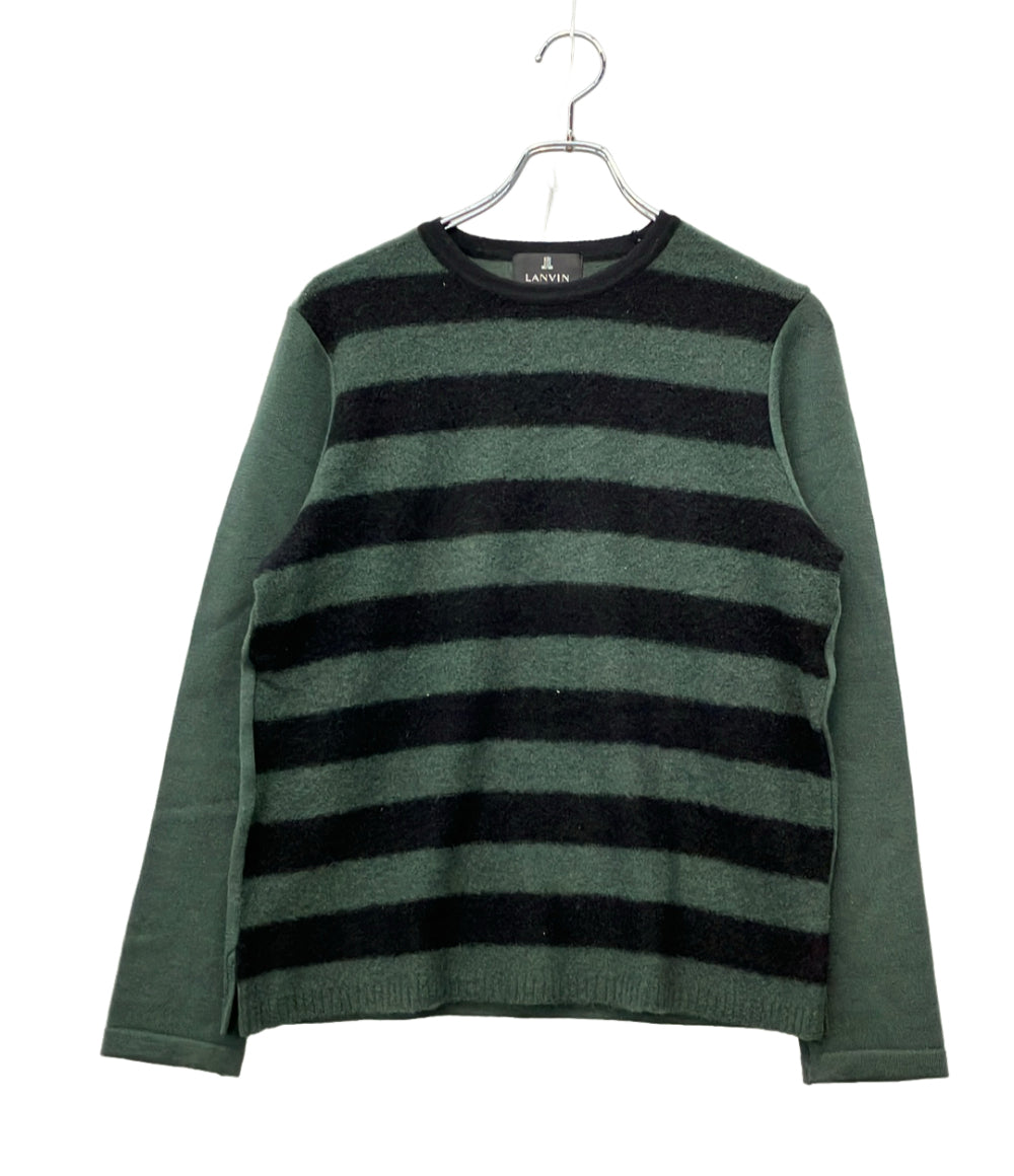 LANVIN collection 長袖ニット ボーダー LAAG88258 メンズ SIZE M ランバン コレクション
