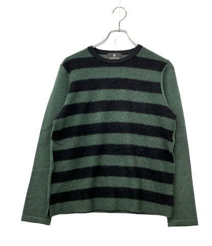 LANVIN collection 長袖ニット ボーダー LAAG88258 メンズ SIZE M ランバン コレクション