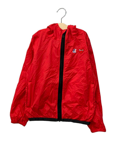 PLAY COMME des GARCONS パーカー ナイロンジャケット ×K-WAY ジップアップ PLAY K-WAY Full Zip KIDS キッズ SIZE 8 (128) プレイコムデギャルソン