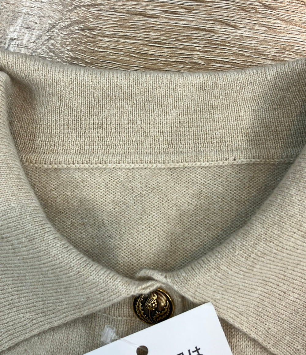 Loropiana クラシック・ポロ ベビーカシミヤ 長袖ニット FAO5738 レディース SIZE S ロロ・ピアーナ