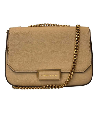 美品 チャールズ＆キース ショルダーバッグ チェーン レディース CHARLES＆KEITH