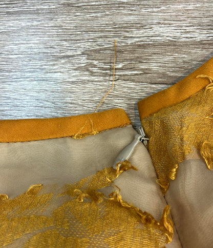 CLANE 長袖ワンピース 22AW FLOW FLOWER JACQUARD ONE PIECE 13112-5092 レディース SIZE 2 (M) クラネ