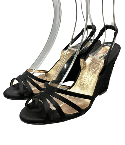 訳あり Salvatore Ferragamo ウェッジソールサンダル レディース SIZE 6 サルヴァトーレフェラガモ