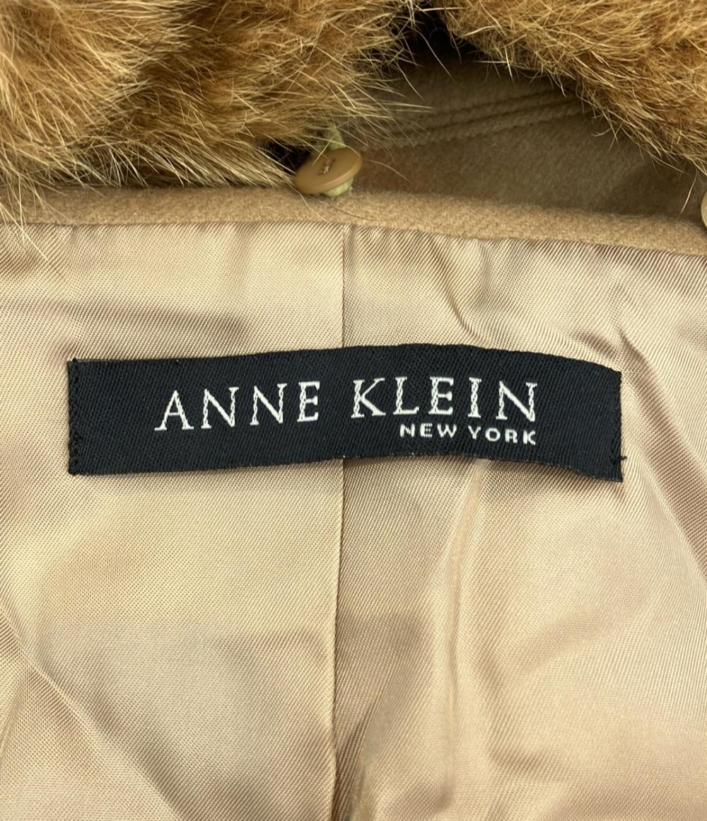 訳あり アンクライン カシミヤ100%ロングコート レディース SIZE 11 (M) ANNE KLEIN