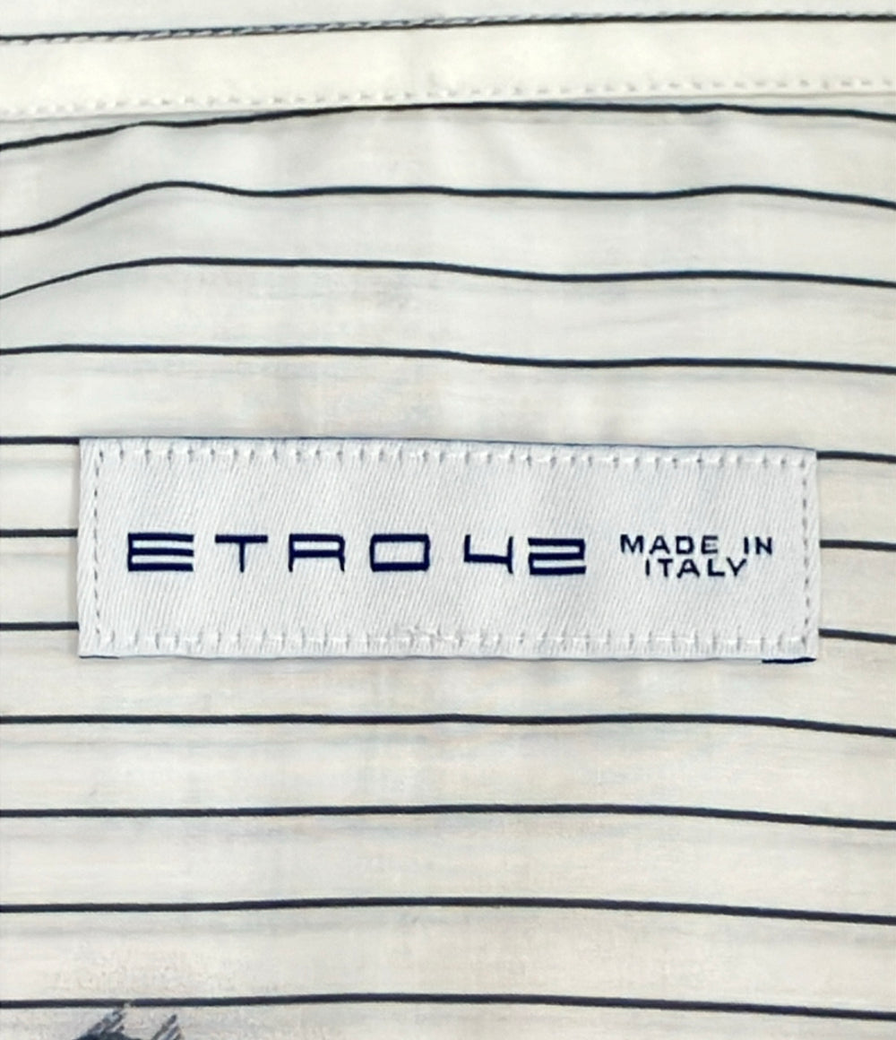 ETRO 長袖 シャツ ストライプ 171-1K320-6254 メンズ SIZE 42 (XS