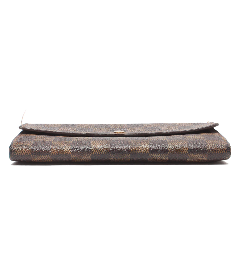 LOUIS VUITTON 長財布 ポルトフォイユ サラ ダミエ N61734 レディース ルイ・ヴィトン