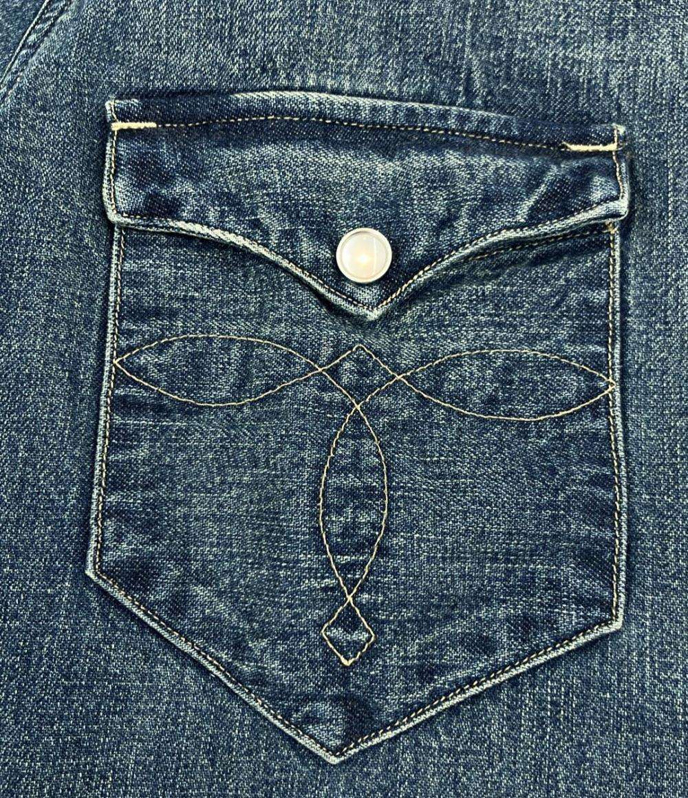 RRL RALPH LAUREN 長袖 デニムシャツ メンズ SIZE M ダブルアールエル ラルフローレン