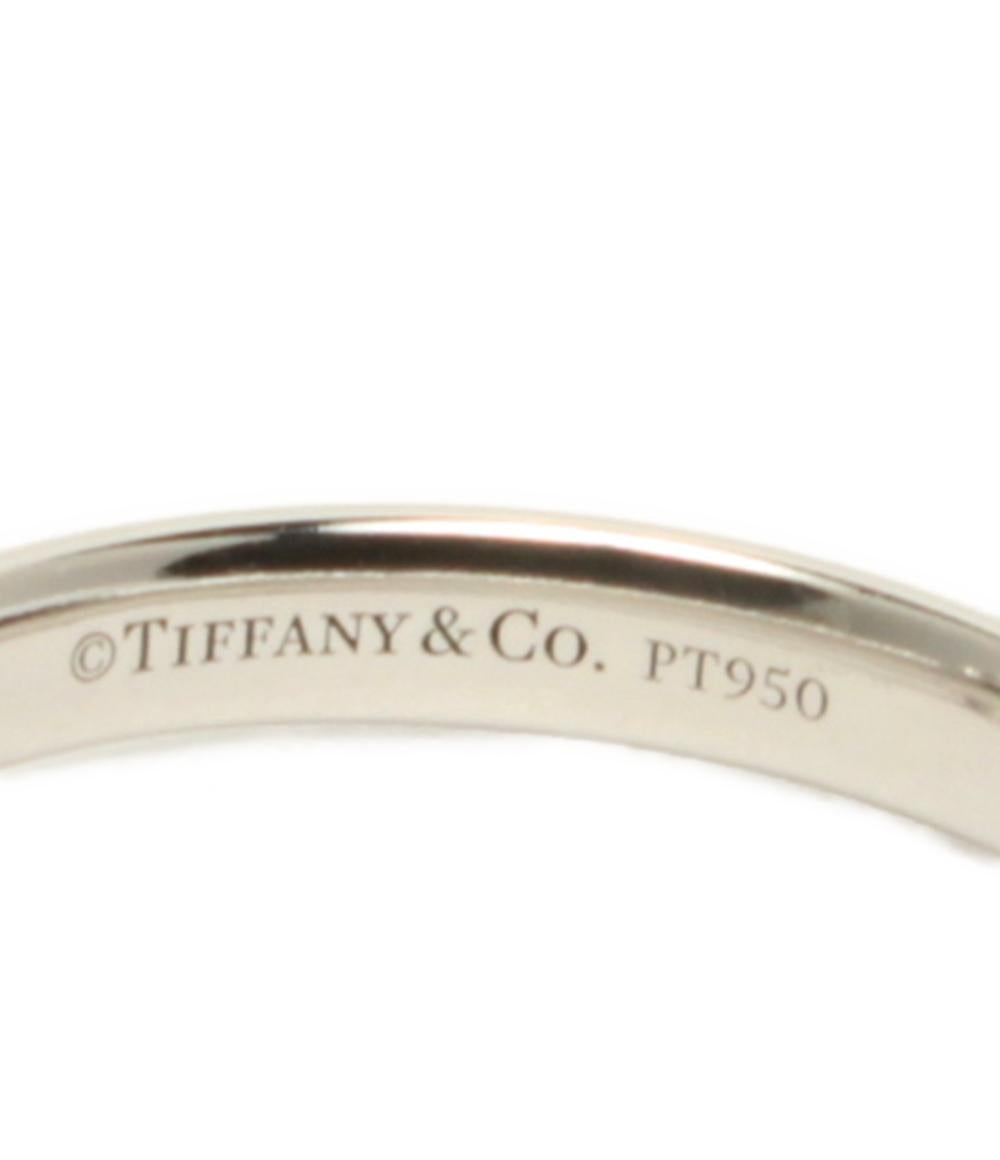 美品 ティファニー リング 指輪 PT950 レディース TIFFANY&Co.