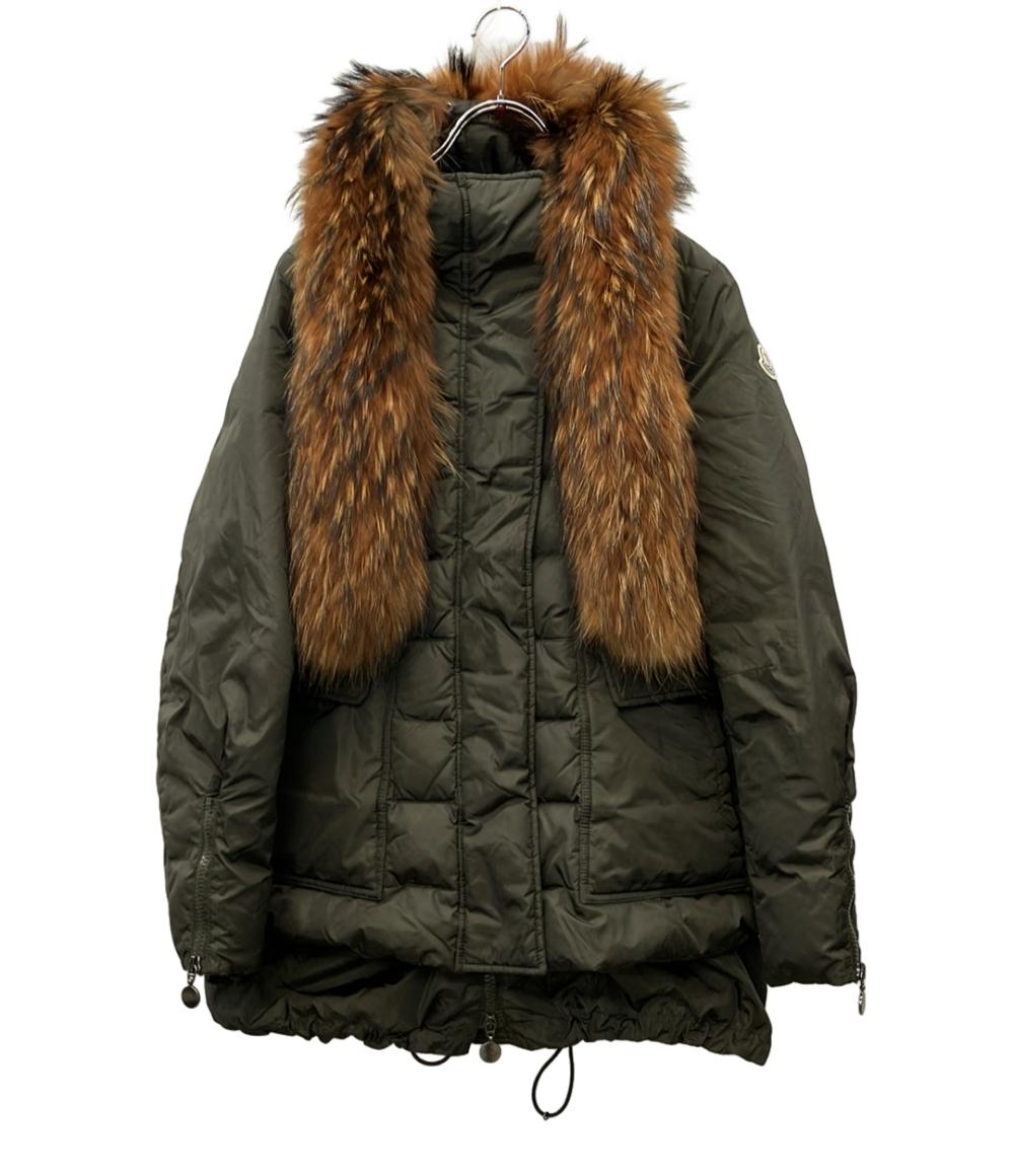 訳あり MONCLER ダウンジャケット インポート 112-093-49359-10 レディース SIZE S (1) モンクレール