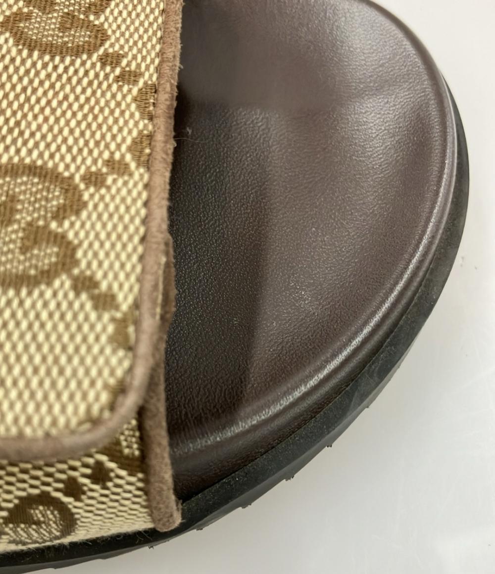 GUCCI サンダル GGキャンバス レディース SIZE 36.5 (M) グッチ