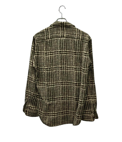 m's braque 長袖シャツ 総柄 レーヨン 2223008E メンズ SIZE 40 (M) エムズブラック