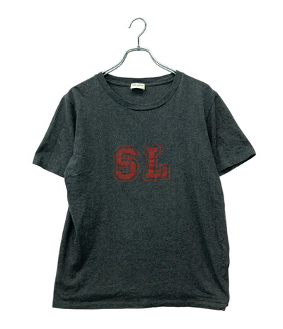 美品 SAINT LAURENT 半袖Tシャツ SL メンズ SIZE S サンローラン
