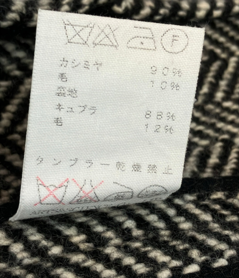 ARTS and SCIENCE チェスターコート ダブルブレスト ヘリンボーン 033-0142-365 レディース SIZE 1 (S) アーツアンドサイエンス