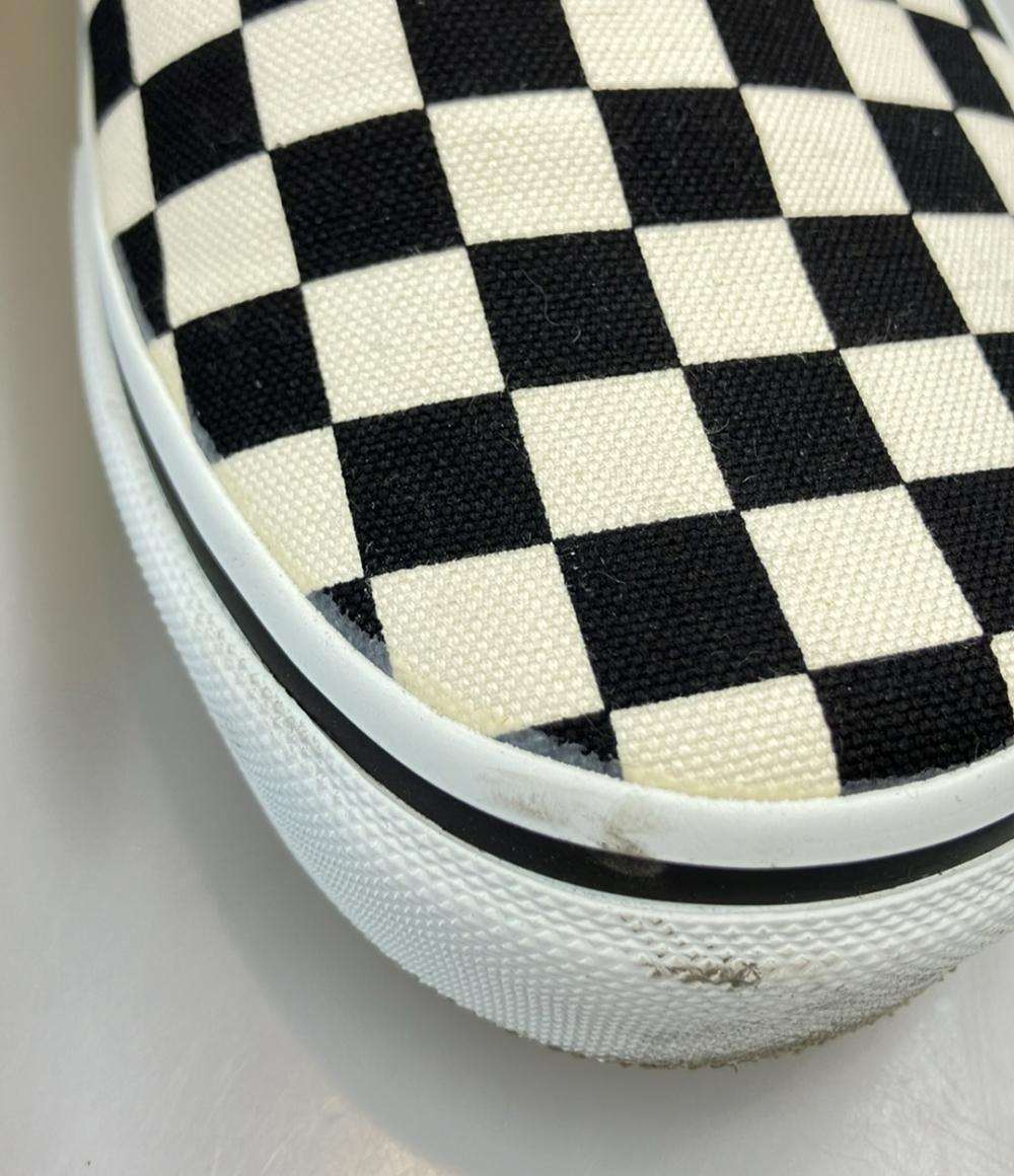 VANS スリッポン チェッカーボード メンズ SIZE 27.0 (L) バンズ