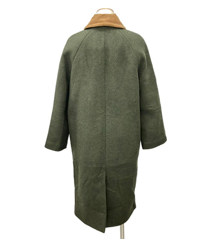 美品 バブアー ウールロングコート レディース SIZE 8 (S) Barbour