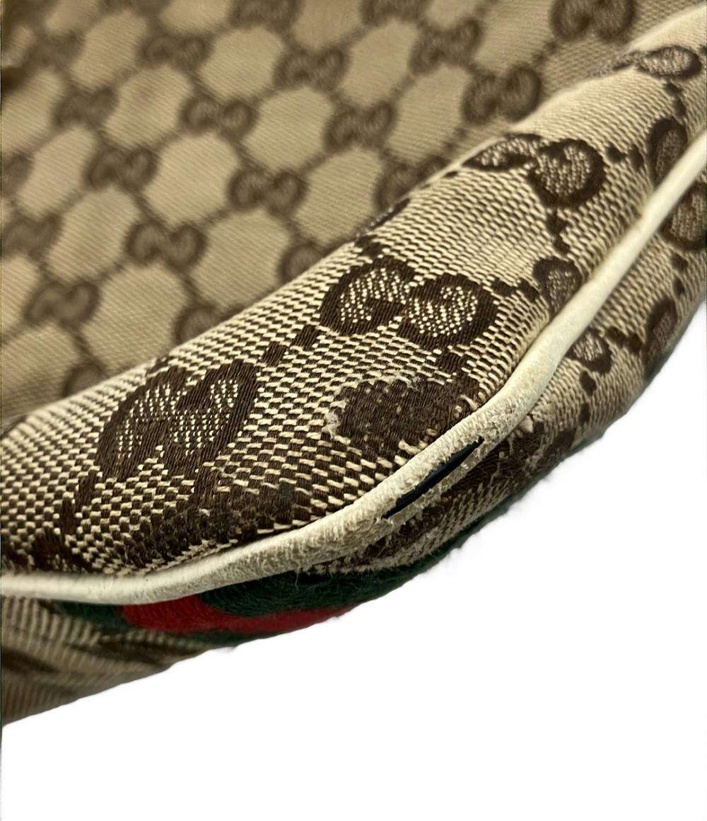 GUCCI ショルダーバッグ 斜め掛け GGキャンバス 144388 002058