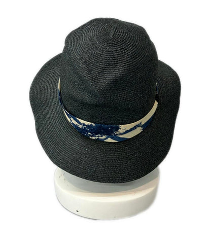 美品 カシラ 麦わら帽子 ストローハット レディース SIZE L CA4LA