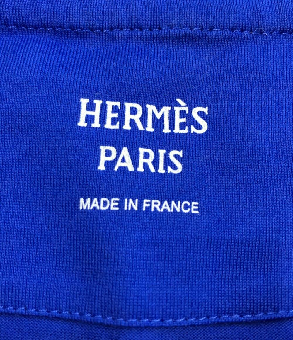 エルメス 半袖ロングTシャツ シェーヌダンクル レディース SIZE 38 (M) HERMES