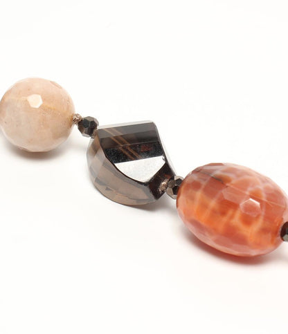 Kong qi ネックレス スモーキークォーツ レディース コンチィー