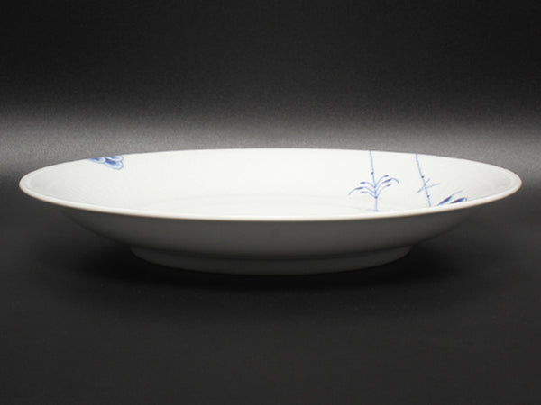 美品 Royal Copenhagen プレート 大皿 26cm ブルーパルメッテ ロイヤルコペンハーゲン