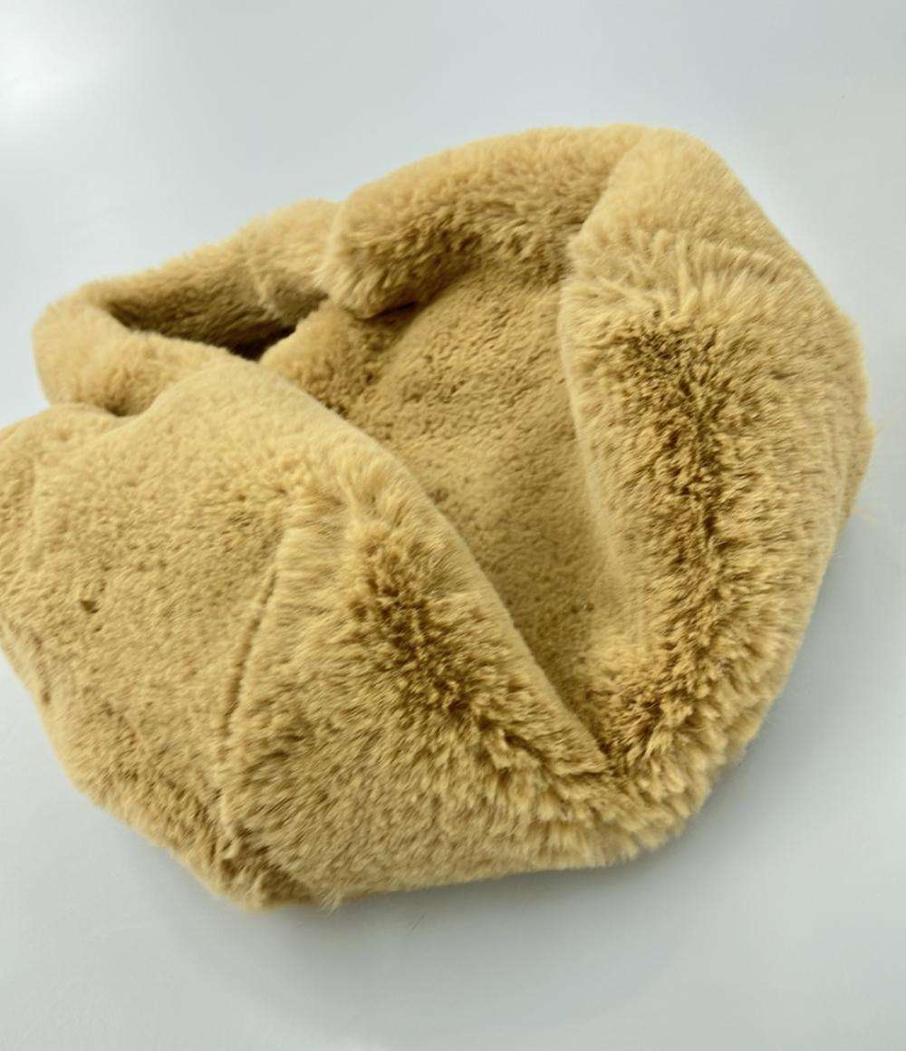 美品 ヴァンサンプラディエ エコファーハンドバッグ レディース vincent pradier