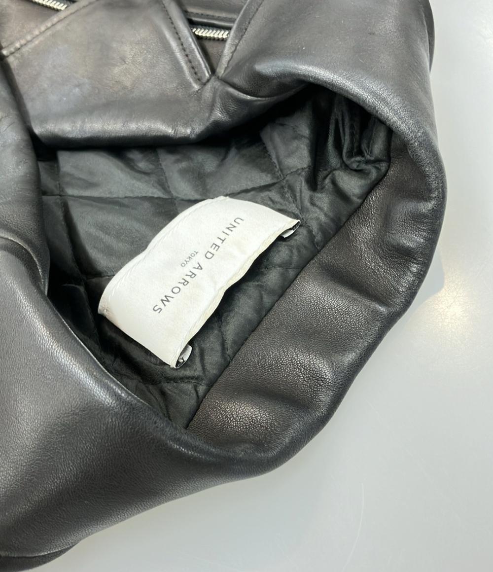 ユナイテッドアローズ ラムレザーライダースジャケット アウター コート レディース SIZE 36 (XS) UNITED ARROWS