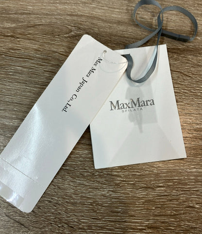 MAX MARA スウェットシャツ パターンコットン ヘキサゴン柄 切替ニット タグ付き 11-36-13718 レディース SIZE S マックスマーラ