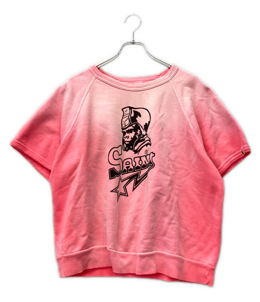 SAINT MICHAEL A BATHING APE 半袖 クルーネック スウェット SM-MK8-0000-C51 メンズ SIZE M セントマイケル アベイシングエイプ