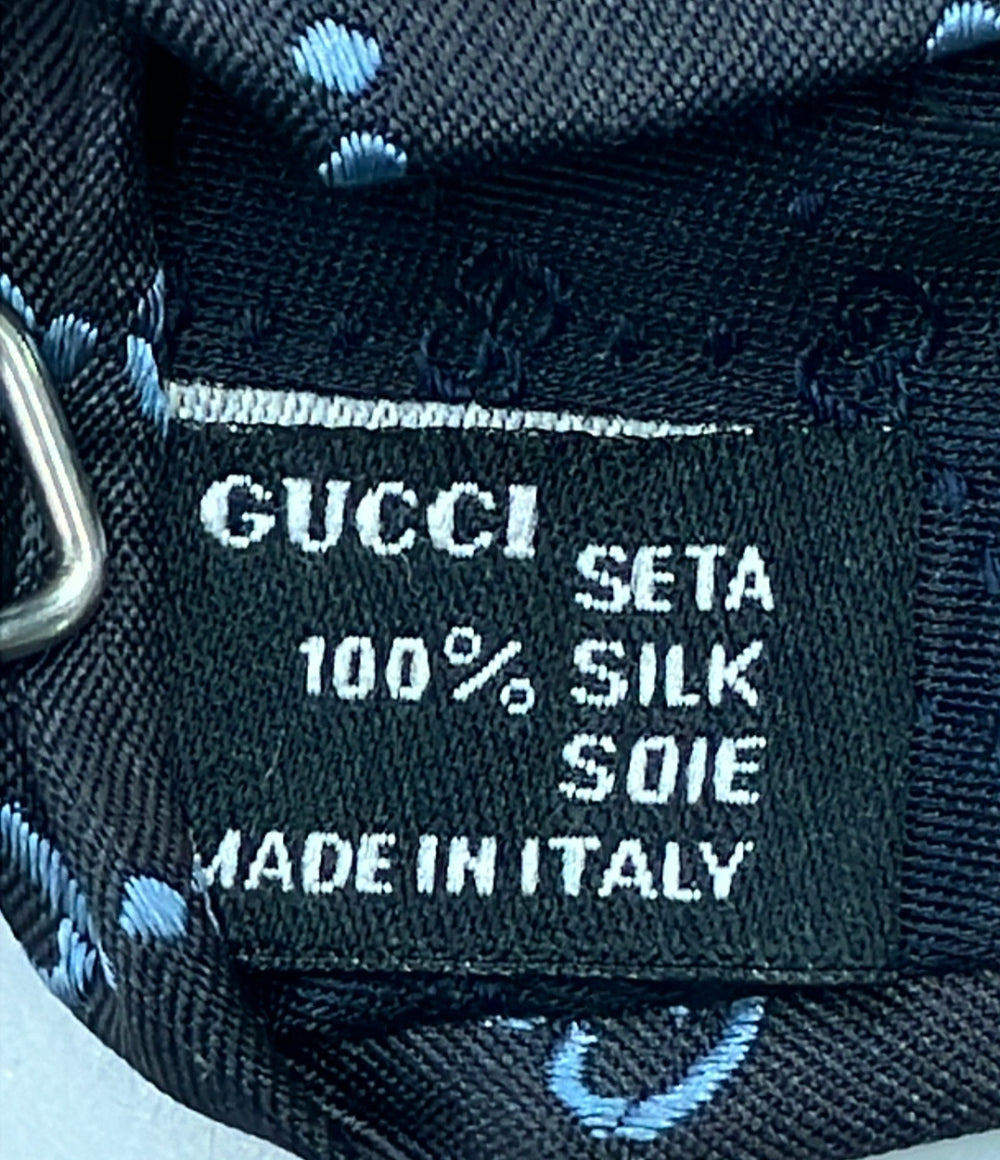 GUCCI ネクタイ シルク100% GG柄 メンズ グッチ