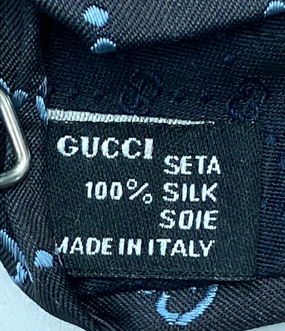 GUCCI ネクタイ シルク100% GG柄 メンズ グッチ