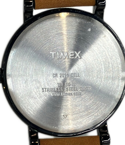 TIMEX 腕時計 クオーツ ブラック T2N677 レディース メンズ タイメックス
