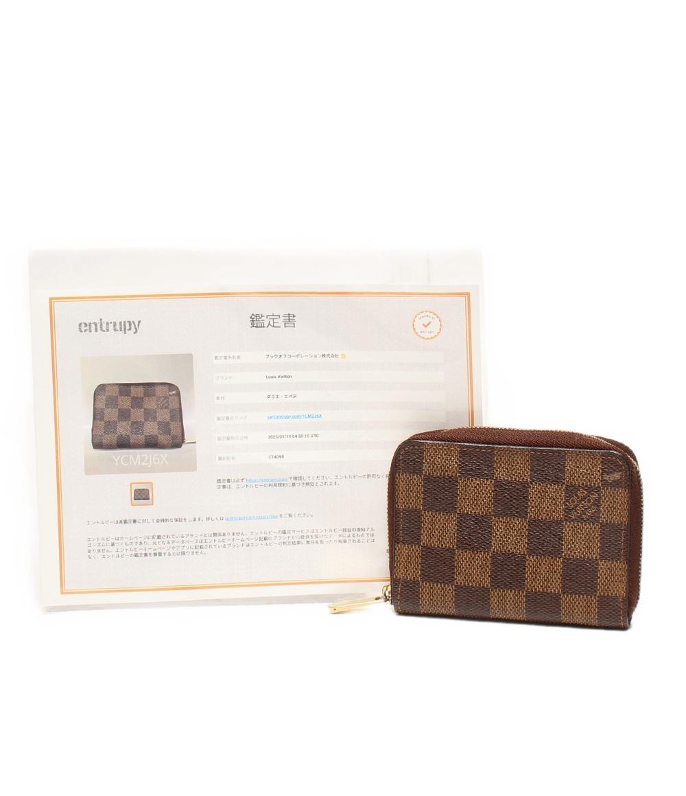 ルイ・ヴィトン コインケース ジッピー･コイン パース ダミエ N63070 ユニセックス LOUIS VUITTON