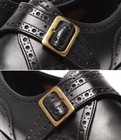 EDWARD GREEN ビジネスシューズ ドレスシューズ シングルモンクストラップ メンズ SIZE 7 1/2 (26cm) エドワードグリーン