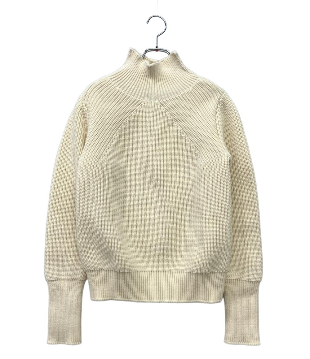 Yohji Yamamoto プールオム 22aw タートル ウールニット 3 ヨウジヤマモトプールオム ファスナーデザインタートルネック