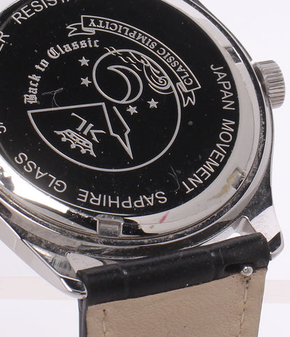 KARL-LEIMON 腕時計 クラシック シンプリシティ クオーツ シルバー CSWH01 メンズ カルレイモン