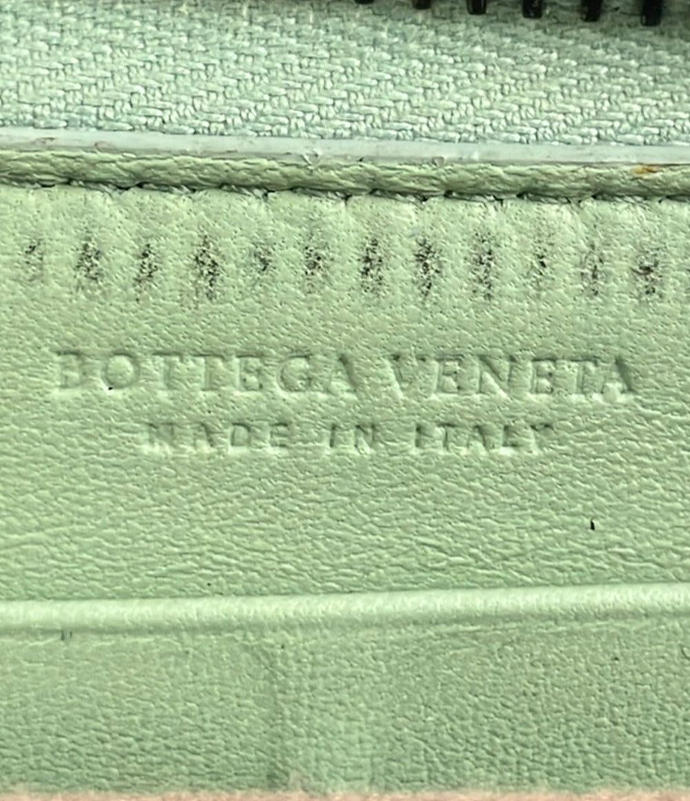 BOTTEGA VENETA ラウンドファスナー長財布 レザー イントレチャート レディース ボッテガ・ヴェネタ