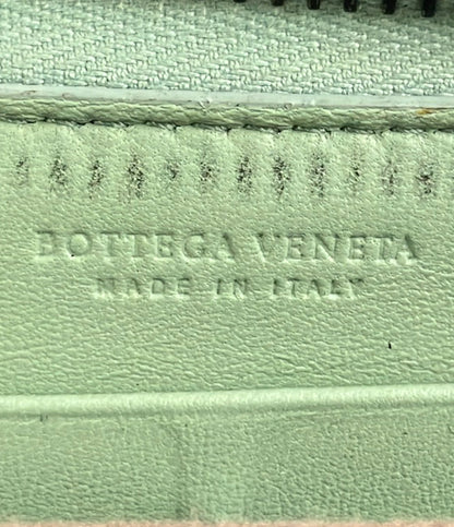 BOTTEGA VENETA ラウンドファスナー長財布 レザー イントレチャート レディース ボッテガ・ヴェネタ