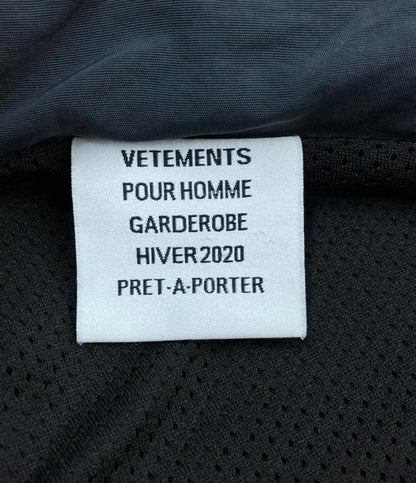 美品 VETEMENTS ナイロンジャケット ブルゾン MAH20JA211 メンズ SIZE M ヴェトモン