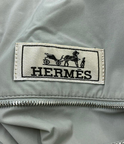 美品 HERMES ワッフルパーカー ジップアップ マルチカラー レディース SIZE L エルメス