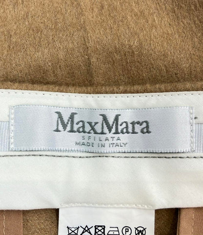 MAX MARA ウールワイドタックパンツ レディース SIZE 38 (M) マックスマーラ