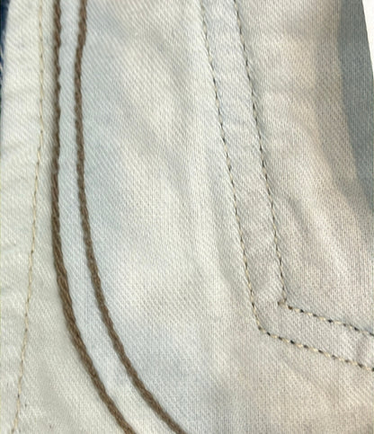 Citizens of humanity デニムパンツ ボタンフライ ダメージ加工 インディゴブルー Aylaジーンズ レディース SIZE 23 (XXS)
