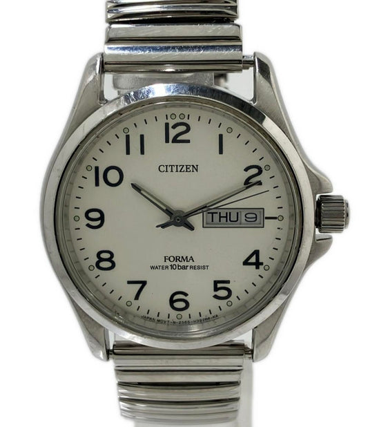 シチズン 腕時計 フォルマ FORMA クオーツ ホワイト 2565-H22889 メンズ CITIZEN