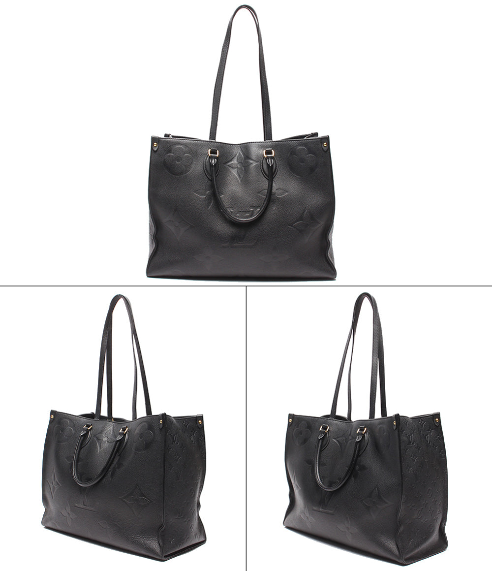 LOUIS VUITTON 2WAYトートバッグ ショルダーバッグ 肩掛け オンザゴーGM モノグラム アンプラント M44925 レディース ルイ・ヴィトン
