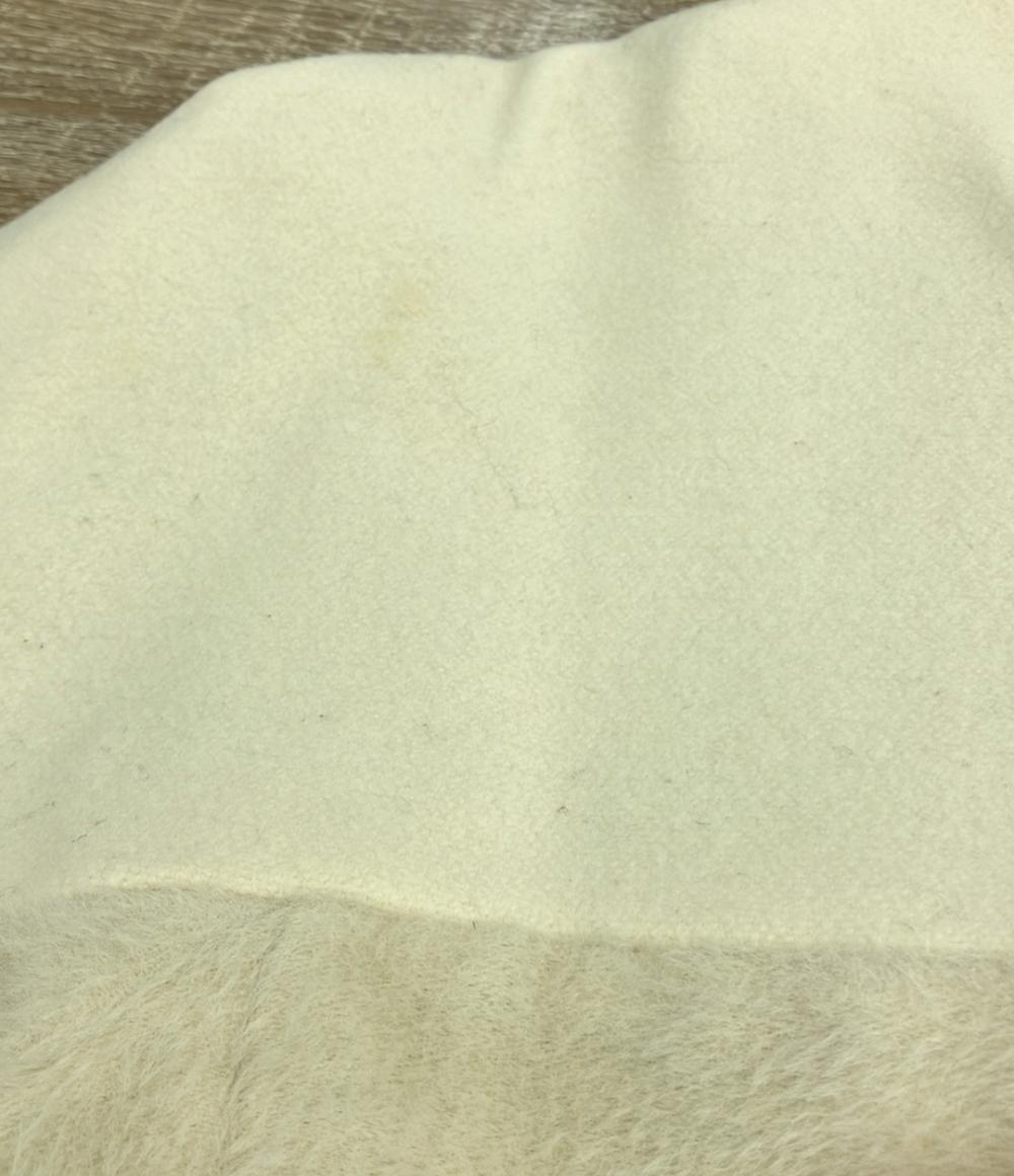 エトロ ノーカラーロングコート ウールアルパカ切り替え レディース SIZE 40 (L) ETRO