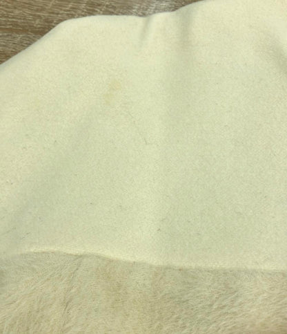 エトロ ノーカラーロングコート ウールアルパカ切り替え レディース SIZE 40 (L) ETRO