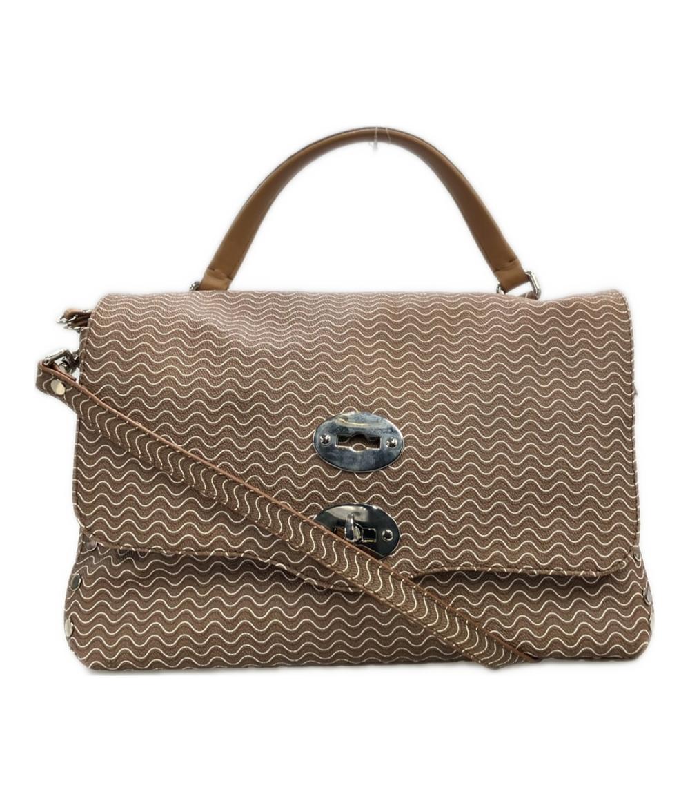 美品 ザネラート 2wayハンドバッグ ショルダーバッグ 斜めがけ 40258509 レディース ZANELLATO