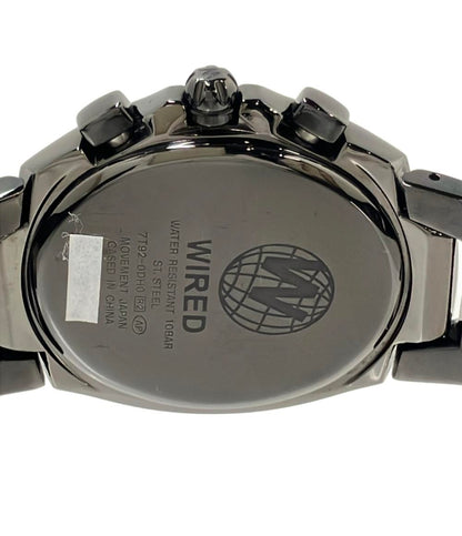 WIRED 腕時計 クオーツ 7T92-0DH0 メンズ ワイアード