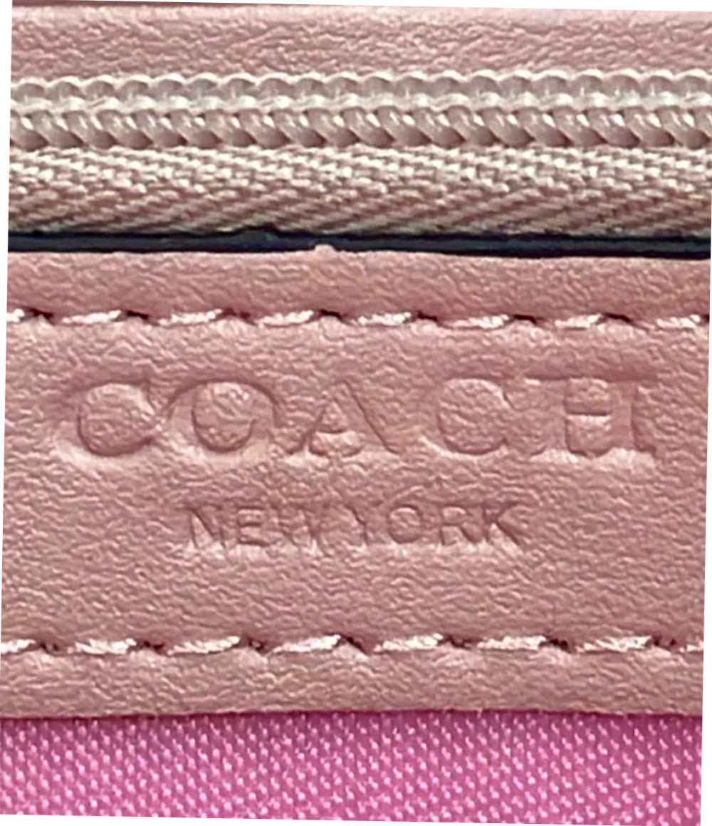 COACH ラウンドファスナー長財布 シグネチャー F54630 レディース コーチ